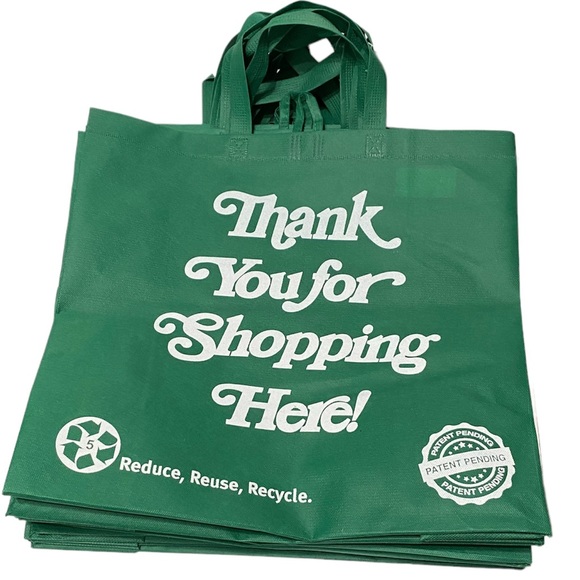 Redibag USA Bags Redibags Usa Bundle Of Large Green Reusable